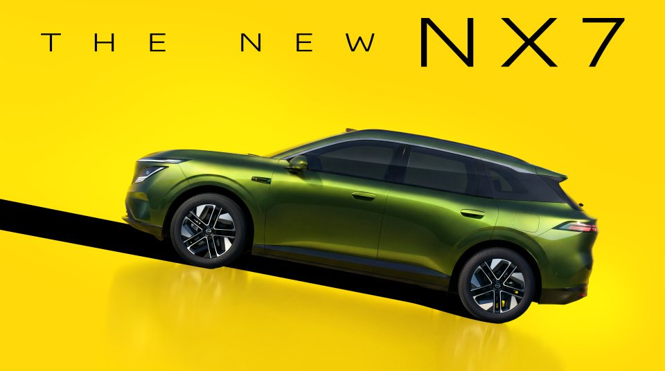 东风日产NX7宽体车身比例
